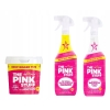 Środki do czyszczenia i szorowania PINK STUFF 2 płyny + Pasta zestaw 3 szt