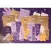 KALENDARZ ADWENTOWY 24 KOSMETYKI SPA EXCLUSIVES KREM BALSAM PEELING MYDŁO X
