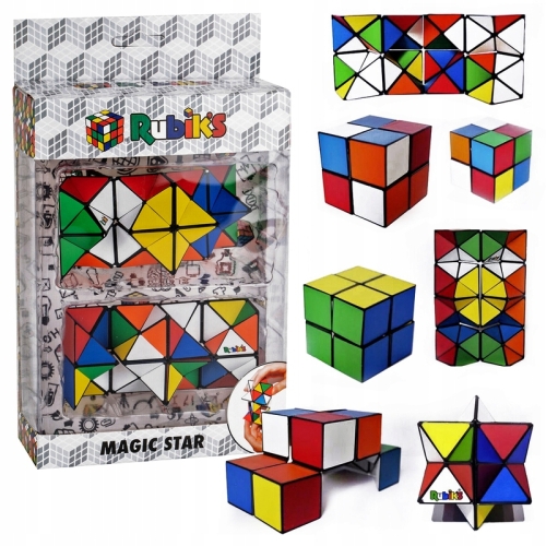 Kostka rubika łamigłówka gwiazdka Nowoczesna Układanka Rubiks Magic Star
