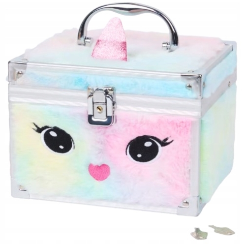 Kosmetyczka walizka dziecięca z produktami do makijażu I Love My Style 45