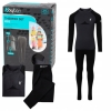 Komplet Bielizna Termoaktywna KAYTAN THERMO SET KIDS czarny rozmiar 134-140