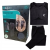 Komplet Bielizna Termoaktywna KAYTAN THERMO SET KIDS czarny rozmiar 134-140