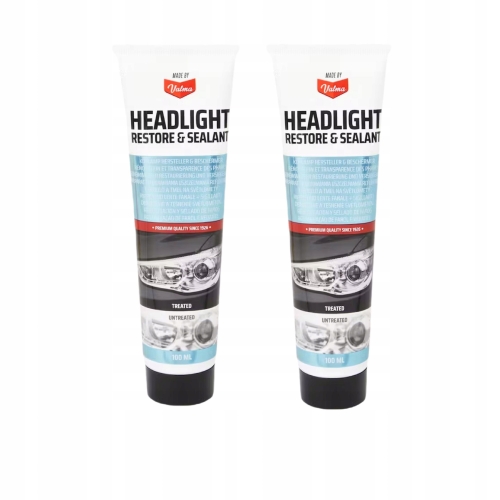 SUPER PASTA DO POLEROWANIA REFLEKTORÓW LAMP SAMOCHODOWYCH 100ML VALMA X