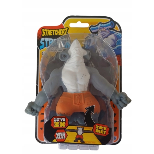 Figurka Rozciągliwa antystresowa gumowa 3XXL Stretcherz Stretch SMOK FIOLET