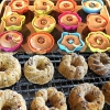 FOREMKI SILIKONOWE 3 SZT ELASTYCZNE DO PIECZENIA BABECZEK MUFFINKA CZARNE 8