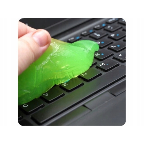 ŻEL GUMA SLIME DO CZYSZCZENIA AUTA ZAKAMARKÓW KLAWIATURY Z KURZU I BRUDU