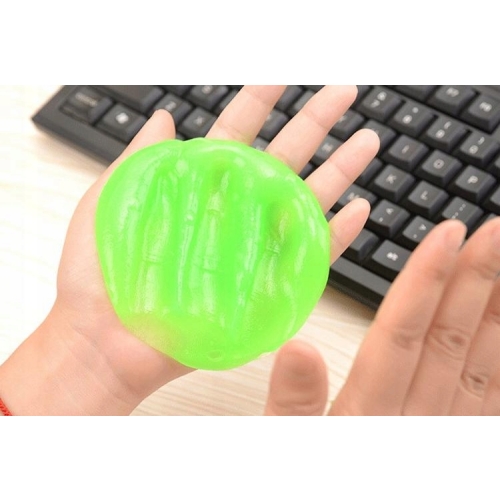ŻEL GUMA SLIME DO CZYSZCZENIA AUTA ZAKAMARKÓW KLAWIATURY Z KURZU I BRUDU
