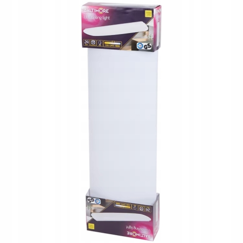 LAMPA SUFITOWA led Baltimore 4000K 24W 1800lm BIAŁE ŚWIATŁO DO BIURA I DOMU