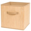 ORGANIZER PUDEŁKO POJEMNIK BAMBUSOWY SKŁADANE DO KOMODY 31x31CM Z UCHWYTEM