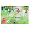 Kolorowa Girlanda PARTY LIGHTS 50 LED 2,5 cm matowe kulki długość 1500 cm