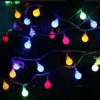 Kolorowa Girlanda PARTY LIGHTS 50 LED 2,5 cm matowe kulki długość 1500 cm A