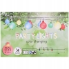 Kolorowa Girlanda PARTY LIGHTS 50 LED 2,5 cm matowe kulki długość 1500 cm A