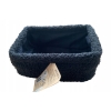 PLUSZOWE PUDEŁKO 20x14x10 cm ŚWIETNE HOME COLLECTION CZARNE