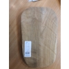 TACA DESKA OZDOBNA NATURALNE DREWNO TEKOWE DEKORACJA 33 x 3cm NIEREGULARNA