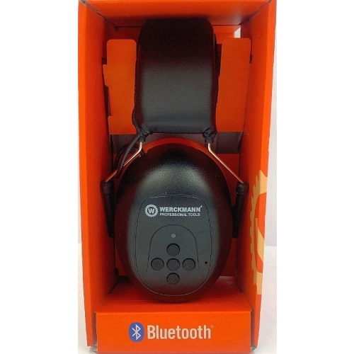 SŁUCHAWKI OCHRONNE BEZPRZEWODOWE WBUDOWANY BLUETOOTH + MIKROFON WERCKMANN