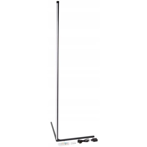 LAMPA PODŁOGOWA NAROŻNA LED GRUNDIG RGB MUSIC SENSOR 140cm + Pilot zestaw