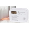 CZUJNIK CZADU TLENKU WĘGLA SMARTWARES PD-8826 SYRENA ALARMOWA BEZPRZEWODOWY