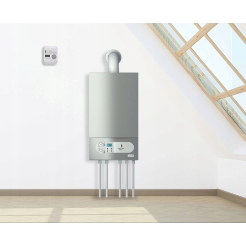 CZUJNIK CZADU TLENKU WĘGLA SMARTWARES PD-8826 SYRENA ALARMOWA BEZPRZEWODOWY