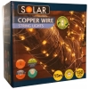 LAMPKI SOLARNE NA DRUCIKU 150 LED NA BALKON TARAS 15m MOCNE JASNE ŚWIATŁO