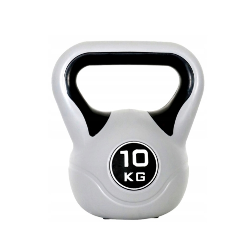 Ciężarek Hantel FITNESS Kettlebell Kaytan antyposlizgowa rękojeść 10 kg