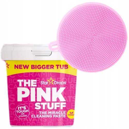 PASTA CZYSZCZĄCA 850g + DUŻY PŁYN CZYSZCZĄCY CLEANER 850ML THE PINK STUFF