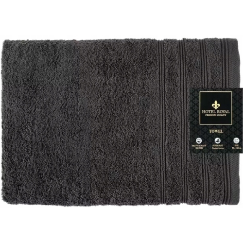 Ręcznik kąpielowy Hotel Royal100 % BAWEŁNA ANTRACYT 550 GSM 70 x 140 cm