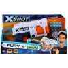 Pistolet Wyrzutnia Zuru Fury 4 X-SHOT Furry na 4 rzutki 16 strzałek