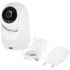KAMERA OBROTOWA WEWNĘTRZNA WIFI FULL HD NIANIA ELEKTRONICZNA BIAŁA MICRO-SD