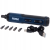 Wkrętarka magnetyczne końcówki Ferm zasilanie akumulatorowe 4V USB CDM1188