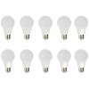 Żarówki LED LSC E27 ciepła biel 10 sztuk 806lm 3000k salon sypialnia