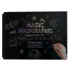 Wydrapywanka Blok A4 24 kartki zdrapka Holographic