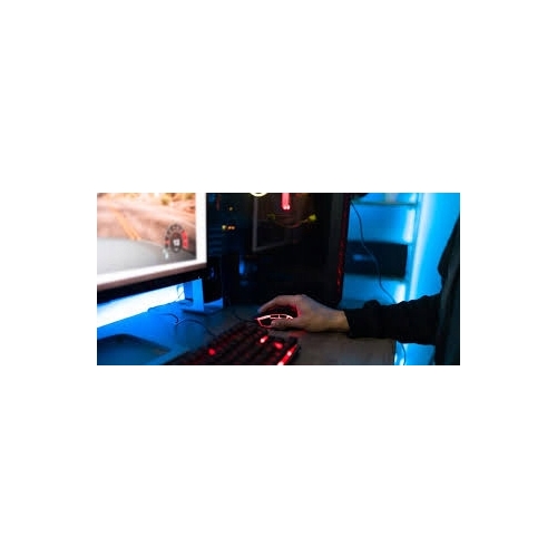 MYSZKA GAMINGOWA OPTYCZNA PRZEWODOWA BATTLETRON 6 PRZYCISKÓW 4 DPI 7 KOLOR