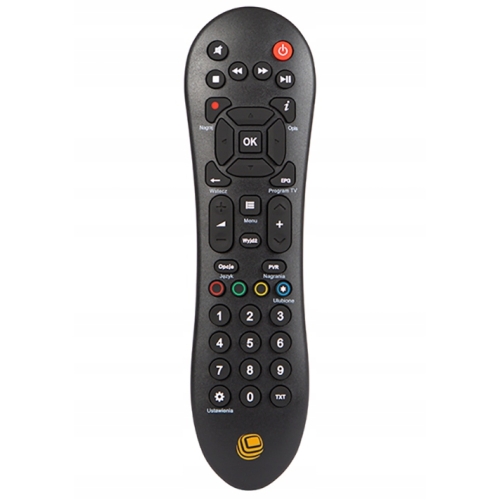 ORYGINAŁ PILOT DO DEKODERA CYFROWY POLSAT BOX EVOBOX PVR BATERIE AAA ZESTAW