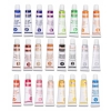 FARBY AKRYLOWE ZESTAW FARB AKRYLOWYCH W TUBKACH 24 szt x 12ml + PALETKA