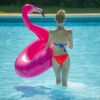 DMUCHANE KOŁO KÓŁKO DO PŁYWANIA NA PLAŻĘ BASEN 92 x 82 x 90 cm BIAŁA LAMA