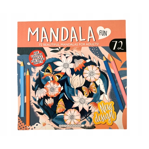 MANDALA KOLOROWANKA ANTYSTRESOWA DLA DOROSŁYCH 473