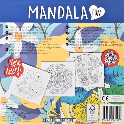 MANDALA KOLOROWANKA ANTYSTRESOWA DLA DOROSŁYCH 459