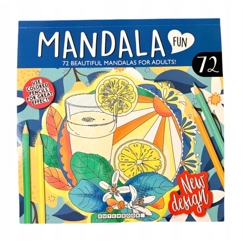 MANDALA KOLOROWANKA ANTYSTRESOWA DLA DOROSŁYCH 459