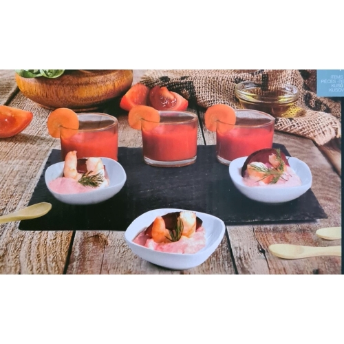 Serwis degustacyjny do serwowania sosów i dipów 10 części Absolu Chic