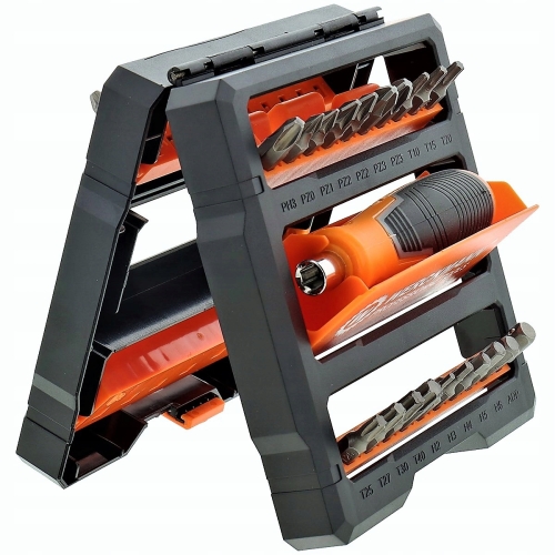 Zestaw bitów i nasadek z uchwytem 38 elementów WECKMANN YAPI