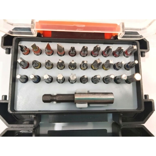 Zestaw bitów i nasadek z uchwytem 38 elementów WECKMANN YAPI