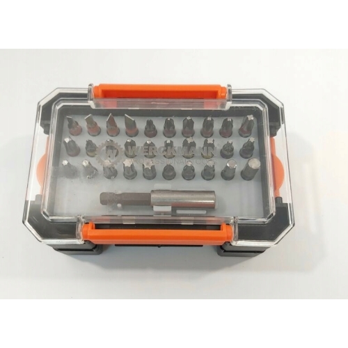 Zestaw bitów i nasadek z uchwytem 38 elementów WECKMANN YAPI