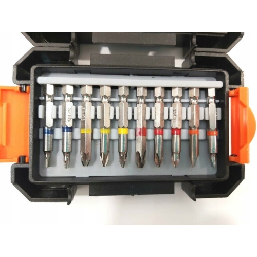 Zestaw bitów i nasadek z uchwytem 38 elementów WECKMANN YAPI