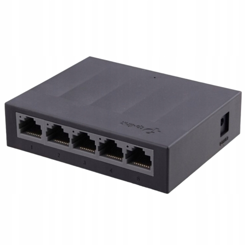 ENERGOOSZCZĘDNY SWITCH Tp-Link LS1005G 5x1GBit 1GB + zasilacz SZYBKI YAPPI