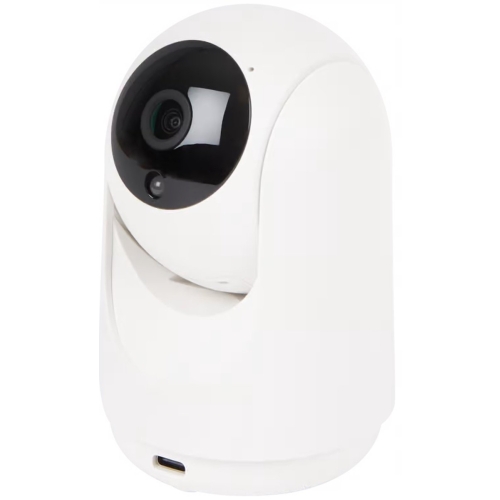 KAMERA OBROTOWA WEWNĘTRZNA WIFI FULL HD NIANIA ELEKTRONICZNA BIAŁA MICRO-SD