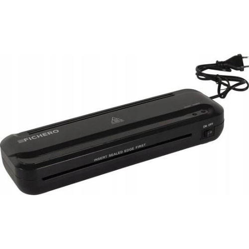 ZESTAW LAMINATOR FICHERO URZĄDZENIE DO LAMINOWANIA ZDJĘĆ A4 + 5 ARKUSZY A4