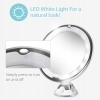 Lusterko z oświetleniem 10 LED Lights na stylowej podstawie 25 x 6,5 x 33cm