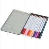 Kredki akwarelowe profesjonalne wodne zestaw 36 szt w metalowej puszce
