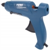 PISTOLET DO KLEJENIA NA GORĄCO ZE STOJAKIEM +2 KLEJE MOCNY 75W 5 MIN FERM