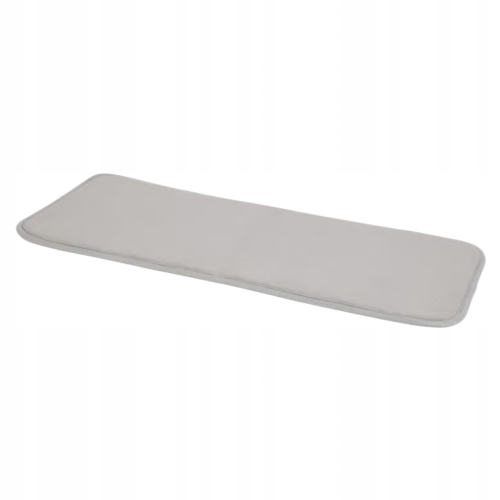 Legowisko na parapet miękka ciepła poduszka dla kota 60 x 26 x 2cm Szara